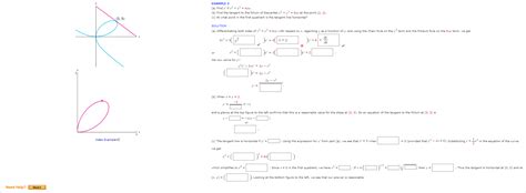 Solved A Find Y′ If X3 Y3 6xy B Find The Tangent To The