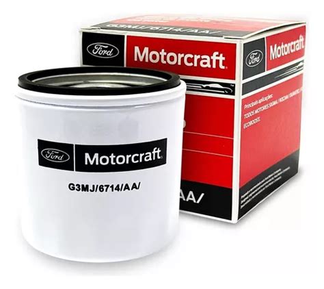 Filtro Óleo Ford Motorcraft Fiesta Ka Ecosport Courier Focus MercadoLivre