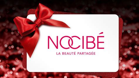 Nocibé gift card Indulge yourself without going wrong on the site or