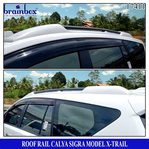 Roof Rail Toyota Calya Daihatsu Sigra Model Xtrail Roofrail Atap Mobil