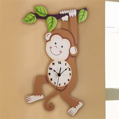 Fantasy Fields Fantasy Fields Sunny Safari Monkey Wall Clock And Reviews