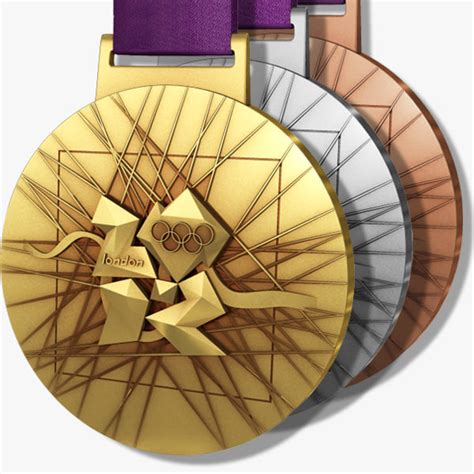 3d Model London 2012 Olympics Medals