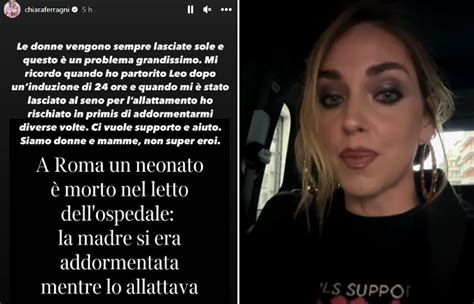 Neonato Morto Soffocato Dalla Mamma Chiara Ferragni Anchio Ho