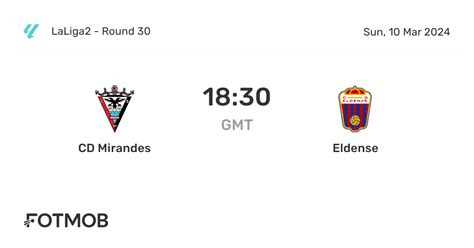 Cd Mirandes Vs Eldense Live Score Predicted Lineups And H2h Stats