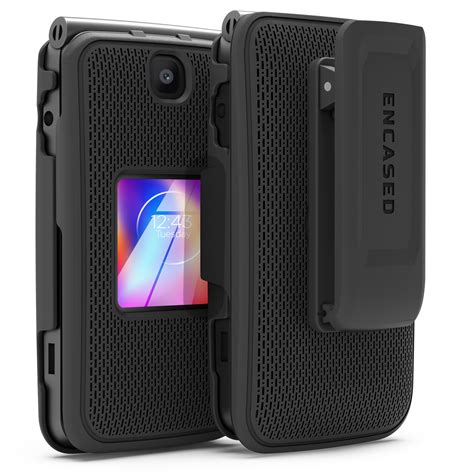 Alcatel Go Flip V DuraClip Case With Belt Clip Holster Encased