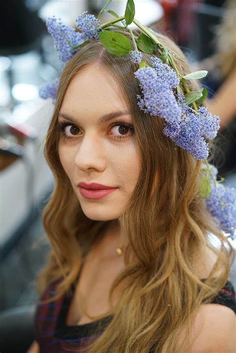 Flowers In Her Hair Professional Hairdresser