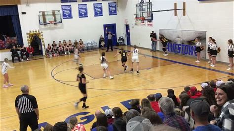 Bunceton Prairie Home Vs Jamestown Varsity Girls Basketball Youtube