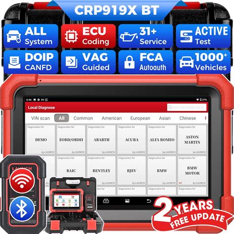 Launch X Crp X Bt Elite Car Diagnostic Obd Scanner All System