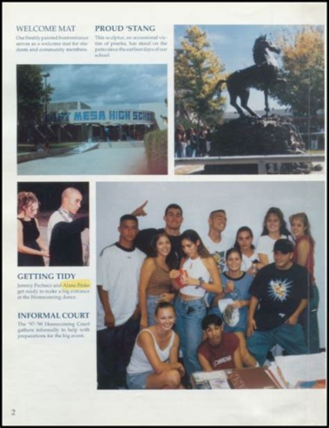 Explore 1998 West Mesa High School Yearbook, Albuquerque NM - Classmates