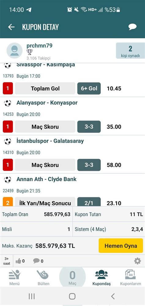 Canlı İddaalıyorum on Twitter Sistem 2 3 4 skor iddaa iyms Bol