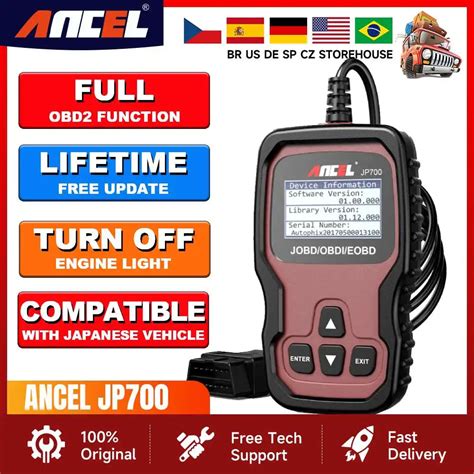 Ancel JP700 OBD2 Automotive Scanner JOBD EOBD OBD 2 Auto Diagnostic