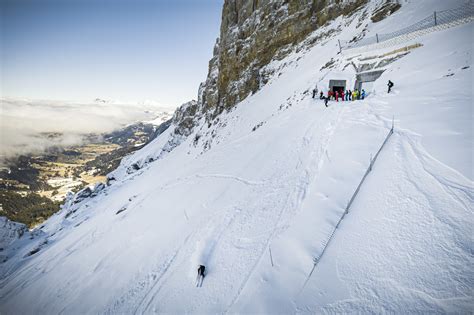 Inaugurata A Les Diablerets Una Delle Piste Di Sci Pi Ripide Del Mondo