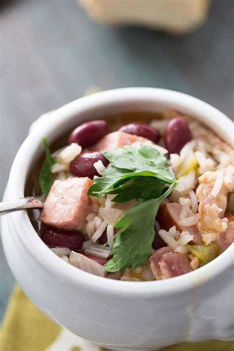 Red Beans And Rice Soup