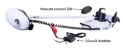 Watersnake Fierce 54lb 48 Remote Bow Mount Electric Trolling Motor ...