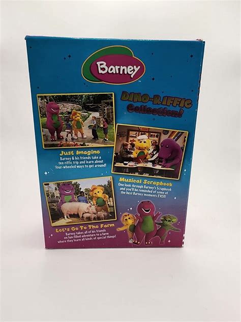 Barney The Dino Riffic Collection Dvd Disc Set