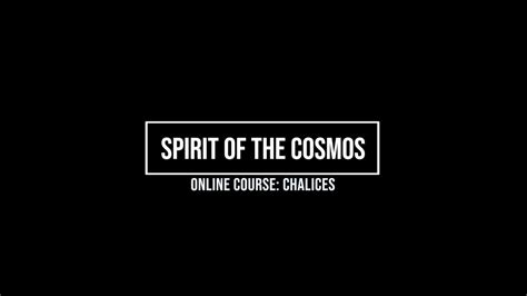 Spirit Of The Cosmos Tarot Deck Chalices Suit Online Tarot Course