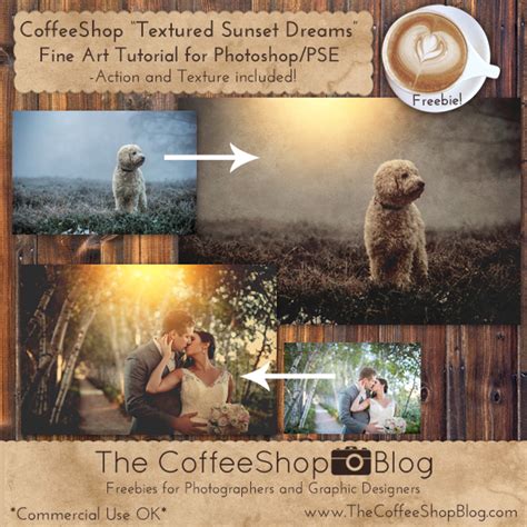 The Coffeeshop Blog Coffeeshop Textured Sunset Dreams Fine Art