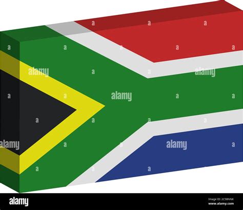 3d Flag Of South Africa Stock Vector Image And Art Alamy