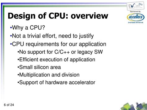 PPT Design And Verification Of An Image Processing CPU Using UVM