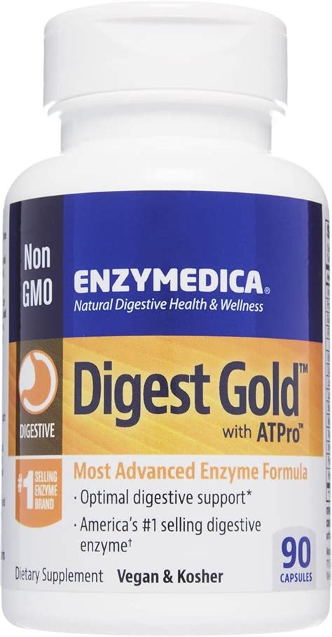 Enzymedica Digest Gold Atpro Maximum Strength Enzyme