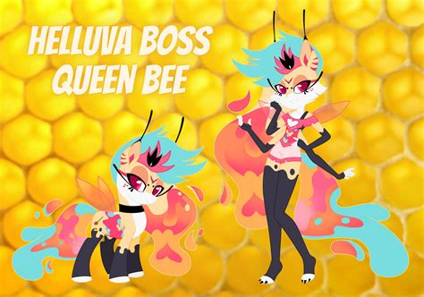 helluva boss queen bee  machakar  deviantart