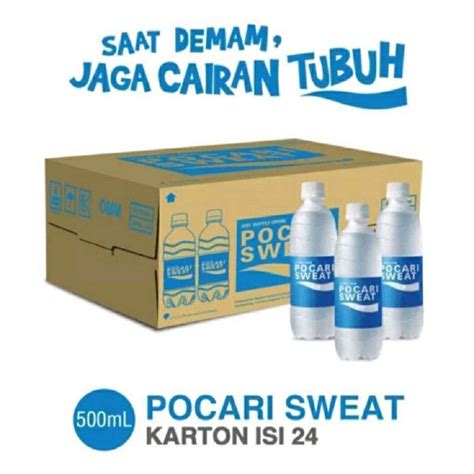 Jual Pocari Sweat Dus Isi Pcs Ml Ml Ml Shopee Indonesia