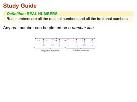 71 Introduction To Real Numbers Ppt