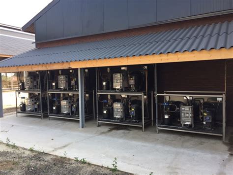 Condensing Units Dairy Farm Paul Mueller Company