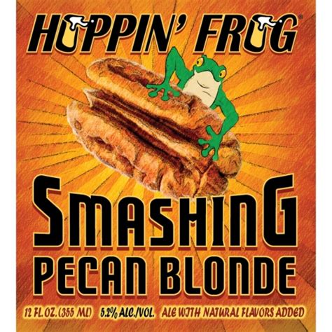 Smashing Pecan Blonde Ale Hoppin Frog Brewery Untappd
