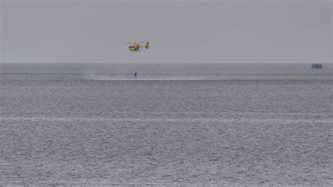 Wattwanderer Mit Hubschrauber Aus Nordsee Gerettet