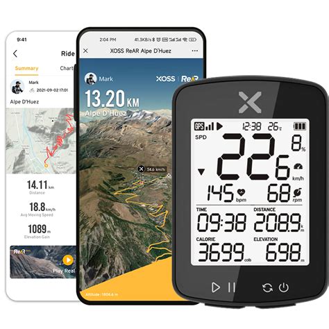 XOSS G2 Plus Computador De Bicicleta ANT Velocidade Cad Ncia GPS Sem