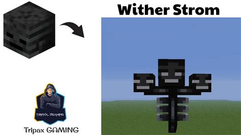 Minecraft Wither Storm How To Make Wither Storm In Minecraft