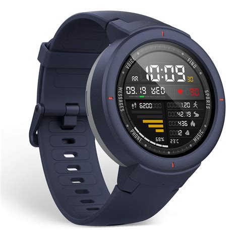 Xiaomi Amazfit Verge Smartwatch Azul Amoled Wifi Gps Bluetooth