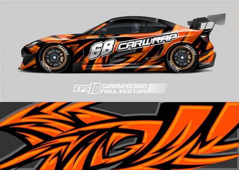 Premium Vector Car Livery Designs