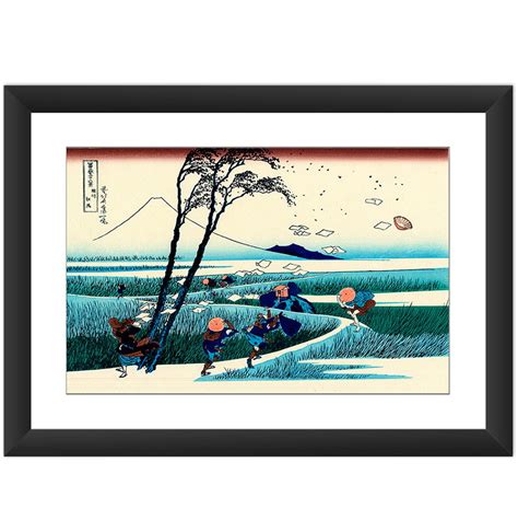 Kit Quadro A Grande Onda Kanagawa Arte Japonesa Oriental Elo