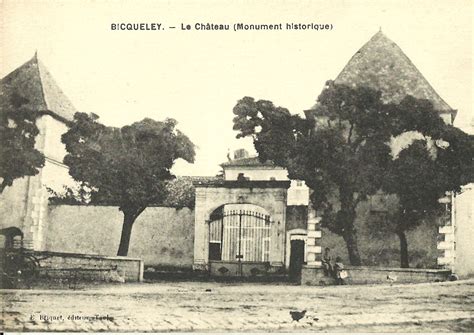 Bicqueley Le Ch Teau Carte Postale Ancienne Et Vue D Hier Et