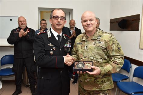 Dvids News Usag Italy Welcomes New Carabinieri Commander