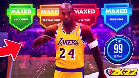 NEW KOBE BRYANT BUILD On NBA 2K22 CURRENT GEN WELL ROUNDED GUARD