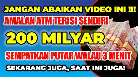 JANGAN ABAIKAN VIDEO INI SEMPATKAN PUTAR WALAU 3 MENIT SAJA SMOGA