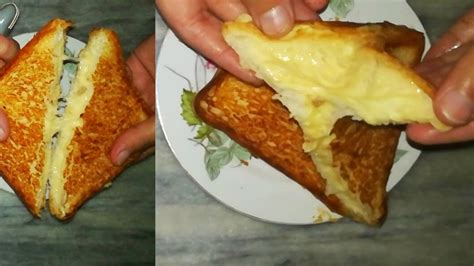 How To Make One Minute Cheese Toastie Recipe Quick Breakfast Recipe