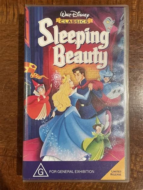 Sleeping Beauty Vhs Video Tape Walt Disney Classics Pal