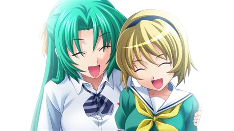 Houjou Satoko And Sonozaki Shion Higurashi No Naku Koro Ni And 1 More