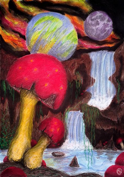 Intergalactic Mushroom Oasis 2023 By Obsidianbotanicals On Deviantart