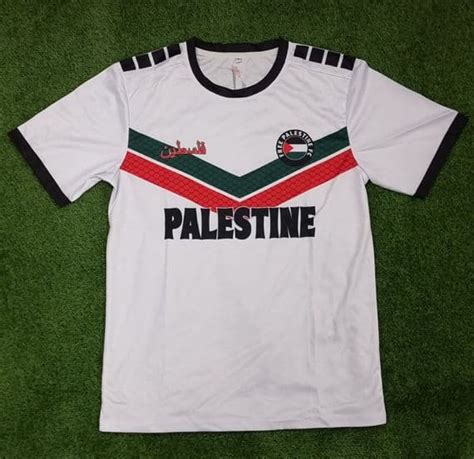 Palestine Football Jersey White