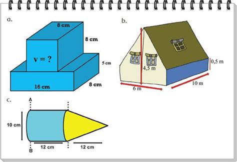Contoh Soal Bangun Ruang Gabungan Dan Jawabannya Kelas Soal Pilihan