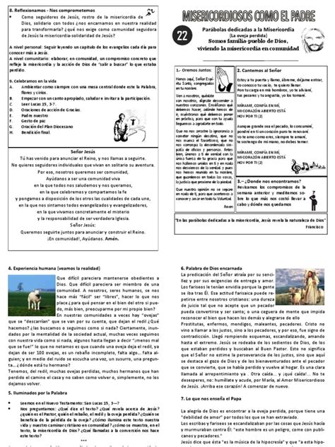 Pdf Las Par Bolas De La Misericordia Oveja Perdida Dokumen Tips