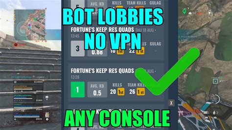 How To Get Bot Lobbies With No Vpn On Any Console Or Pc In Warzone 3