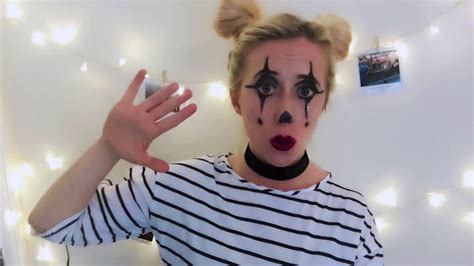 Easy Mime Makeup Tutorial For Beginners | Cute Halloween Makeup ...