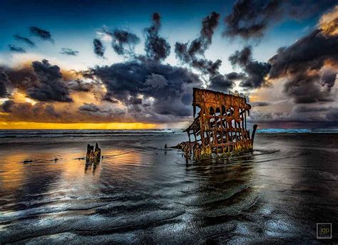 Wreck Of The Peter Iredale John Galbreath