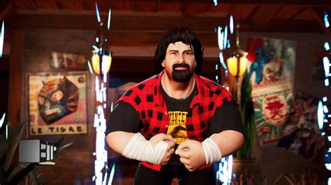 Wwe 2k Battlegrounds Dlc Entrances Featuring Cactus Jack Mustafa Ali